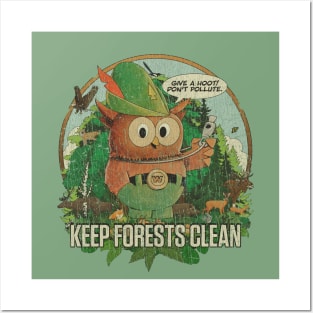 Keep Forests Clean 1971 Posters and Art